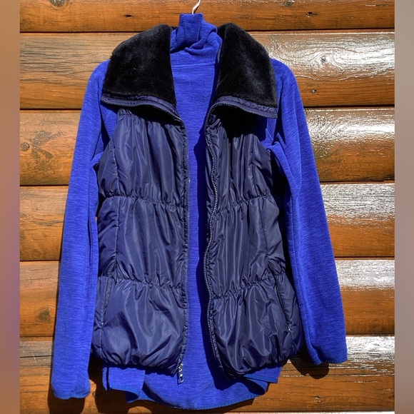 ⚜️ CB Sports Puffer Ski Jacket  BLACK Sz Medium - Picture 9 of 16